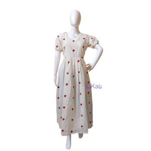 HeartBloom Cotton Long Frock